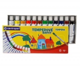 Barvy temperové CENTROPEN 12 barev 12ml