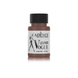 Barva na kůži Leather Vogue, 50 ml - hnědá