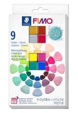 FIMO sada 10 barev - Efekt Mixing Pearls