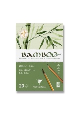 Akvarelový blok Clairefontaine Bamboo A5, 20 listů, 250 g