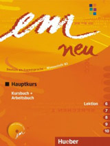 em neu 2008 Hauptkurs Kursbuch + Arbeitsbuch (6 - 10)