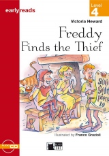 Black Cat FREDDY FINDS THE THIEF + CD ( Early Readers Level 4)