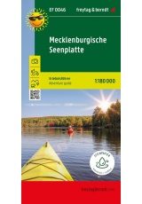 Mecklenburgische Seenplatte, Erlebnisführer 1:180 000 / mapa s průvodcem