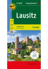 Lausitz, Erlebnisführer 1:170 000 / mapa s průvodcem