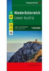 Dolní Rakousko 1:150 000 / silniční a rekreační mapa