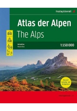 Atlas der Alpen 1:150 000 Autoatlas
