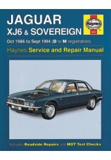 Jaguar XJ6 a Sovereign (Oct 86 - Sept 94) Haynes Repair Manual