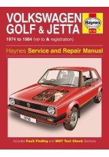 VW Golf a Jetta Mk 1 Petrol 1.1 a 1.3 (74 - 84) Haynes Repair Manual, 1974-84