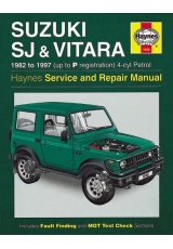 Suzuki SJ Series, Samurai a Vitara (4-cyl) Petrol (82 - 97) Haynes Repair Manual