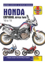 Honda CRF1000L Africa Twin Service a Repair Manual (2016 to 2018)