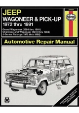 Jeep Wagoneer a Pick-up covering Wagoneer (72-83), Grand Wagoneer (84-91), Cherokee (72-83) a J-Series pick-ups (72-88) Haynes Repair Manual (USA)