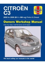 Citroen C3 Petrol a Diesel (02 - 09) Haynes Repair Manual