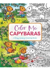 Color Me Capybaras, A Capy-tivating Coloring Book