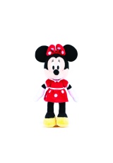 Plyšák Minnie v červených šatech 30 cm