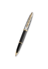 Waterman Carne Reflections of Paris SE DLX Black GT plnicí pero hrot M