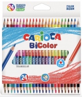 Carioca Bicolor pastelky 24ks