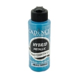 Metalická barva Cadence Hybrid Metalic, 120 ml - turquoise, tyrkysová