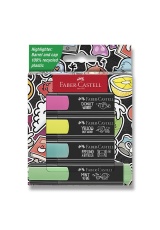 Zvýrazňovače Faber-Castell Textliner 46 Graffiti 4 ks