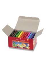 Voskovky Faber-Castell Chublets Jumbo 96 ks, 12 barev