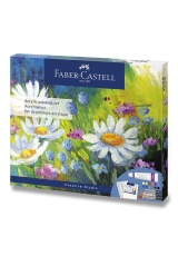 Akrylové barvy Faber-Castell sada 18 ks