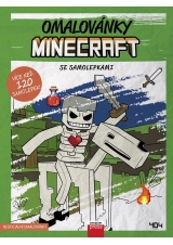 Omalovánky Minecraft se samolepkami