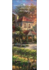 Thomas Kinkade Studios 2025 Slim Calendar