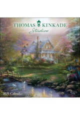 Thomas Kinkade Studios 2025 Mini Wall Calendar