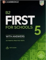 B2 First for Schools 5 Student´s Book with Answers with Audio with Resource Bank