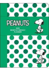 Peanuts 12-Month 2025 Weekly/Monthly Planner Calendar