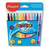 Maped Color Peps - barevné fixy - 12 barev