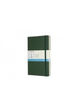 Moleskine Large Dotted Hardcover Notebook, Myrtle Green