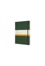 Moleskine Extra Large Ruled Hardcover Notebook, Myrtle Green