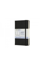 Moleskine Art Pocket Watercolour Notebook, Black