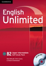 English Unlimited Upper Intermediate Self-study Pack (Workbook with DVD-ROM)