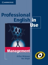 Professional English in Use Management, edition with answers