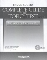 COMPLETE GUIDE TO THE TOEIC TEST 3E ANSWER KEY / AUDIO SCRIPT