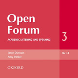 Open Forum 3 Audio CDs (3)