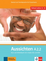 Aussichten A2.2 – Kurs/Arbeitsbuch + allango