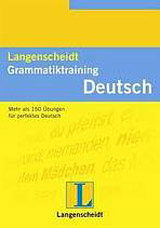 Langenscheidt Grammatiktraining Deutsch
