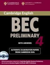 Cambridge BEC Preliminary 4 Self-Study Pack