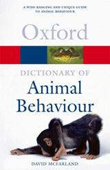 OXFORD DICTIONARY OF ANIMAL BEHAVIOUR