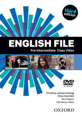 English File Pre-Intermediate (3rd Edition) Class DVD