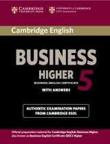 Cambridge BEC 5 Higher Student´s Book with answers