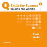 Q: Skills for Success Reading & Writing 1 (Elementary) Class Audio CD