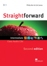 Straightforward 2nd Edition Intermediate Class Audio CDs