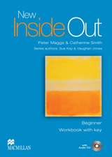 New Inside Out Beginner Workbook (+Key) + Audio CD Pack
