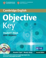 Objective Key 2nd Edition Student´s Book with answers with CD-ROM