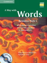 A Way with Words Resource Pack 1 Book with Audio CD