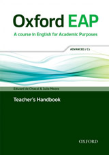 Oxford EAP (English for Academic Purposes) C1 Teacher´s Book with DVD-ROM