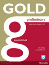 Gold Preliminary Coursebooks with CD ROM Pack